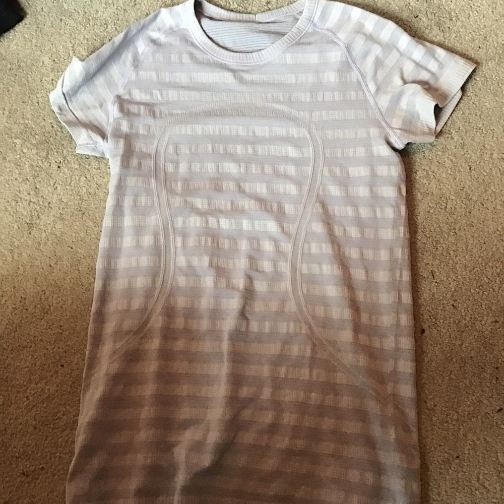 Lululemon purple swiftly tech short sleeve 10